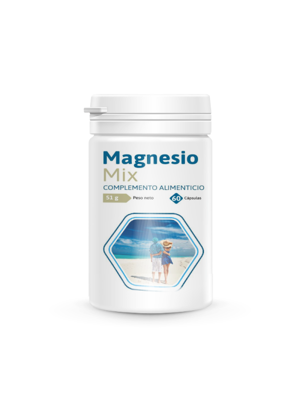 MAGNESIO MIX 60 cápsulas 850 mg