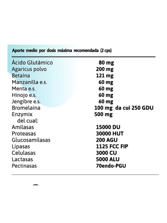 PANC MIX 60 cápsulas de 750 mg