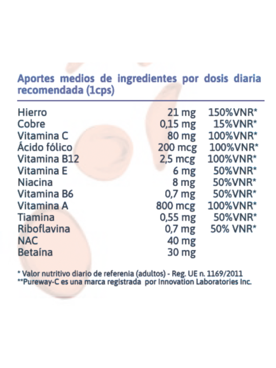 FER MIX    90. cápsulas de 540 mg